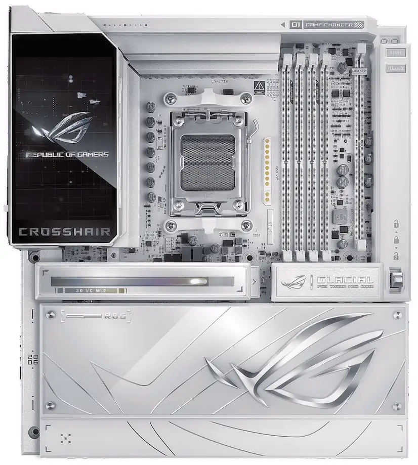 Montaje Placa Base ASUS ROG CROSSHAIR X870E GLACIAL Sanchinarro Sanchinarro Gaming - Montaje Placa Base ASUS ROG CROSSHAIR X870E GLACIAL Sanchinarro