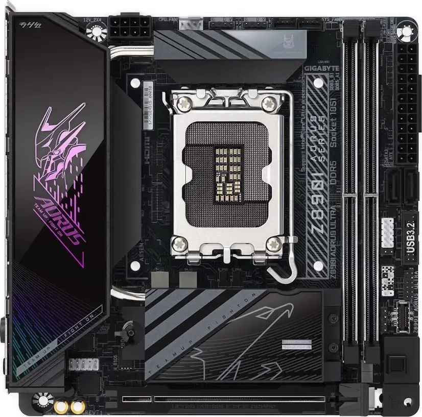 Montaje Placas Base Gigabyte Z890I AORUS ULTRA Gaming PC Sanchinarro Montaje Placa Base Gigabyte Z890I AORUS ULTRA Gaming PC Sanchinarro